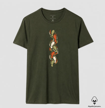 Camiseta Algodão Peruano - Sistema de passadas