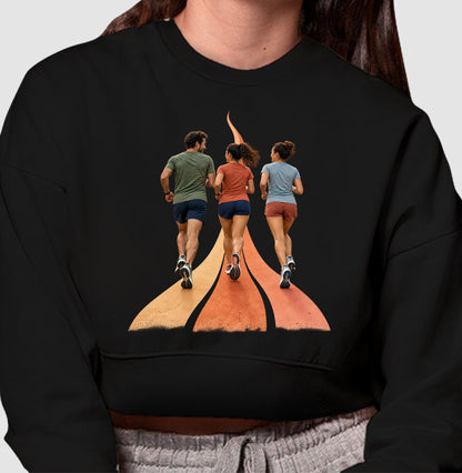 Cropped Moletom - Último Quilômetro Juntos