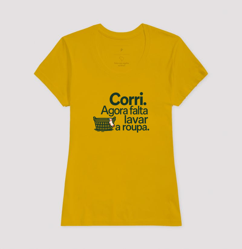 Camiseta Unissex - Roupa no Varal
