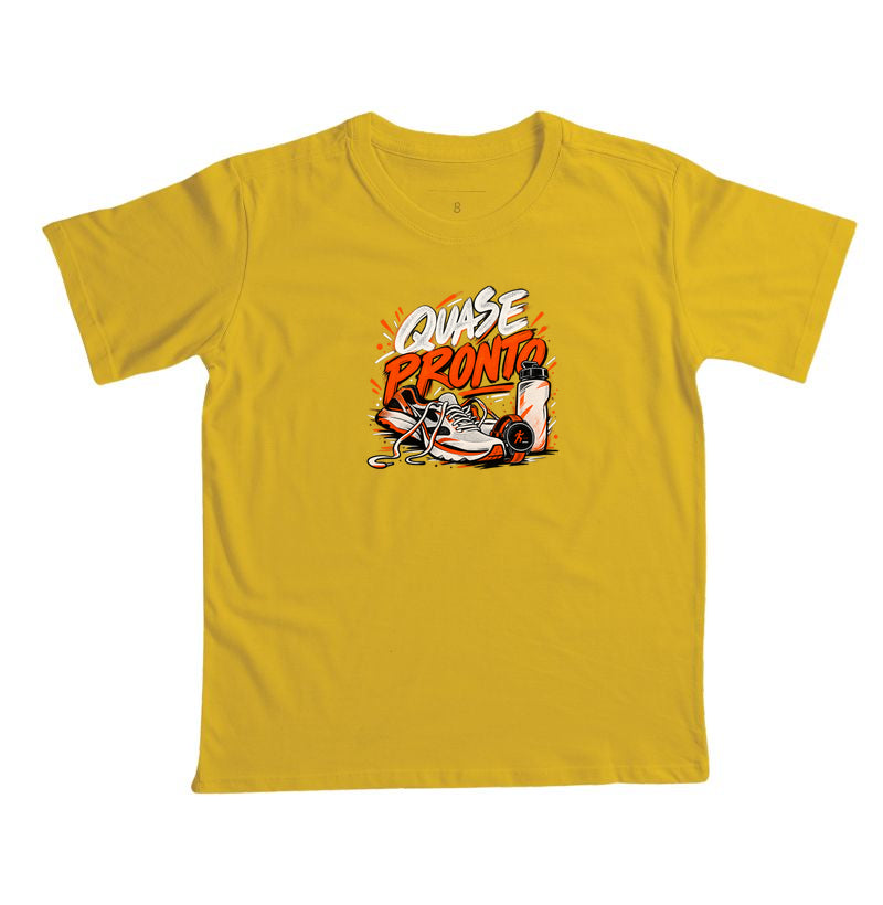 Camiseta Infantil - Cinco Minutos Para Sair