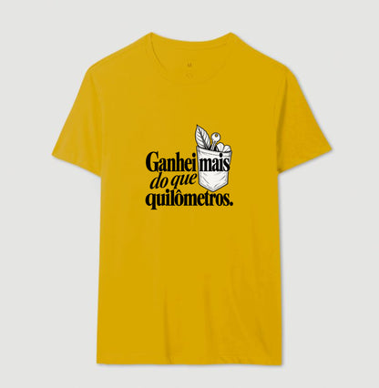 Camiseta Unissex - Conquista de Rua — Masculino, Amarelo