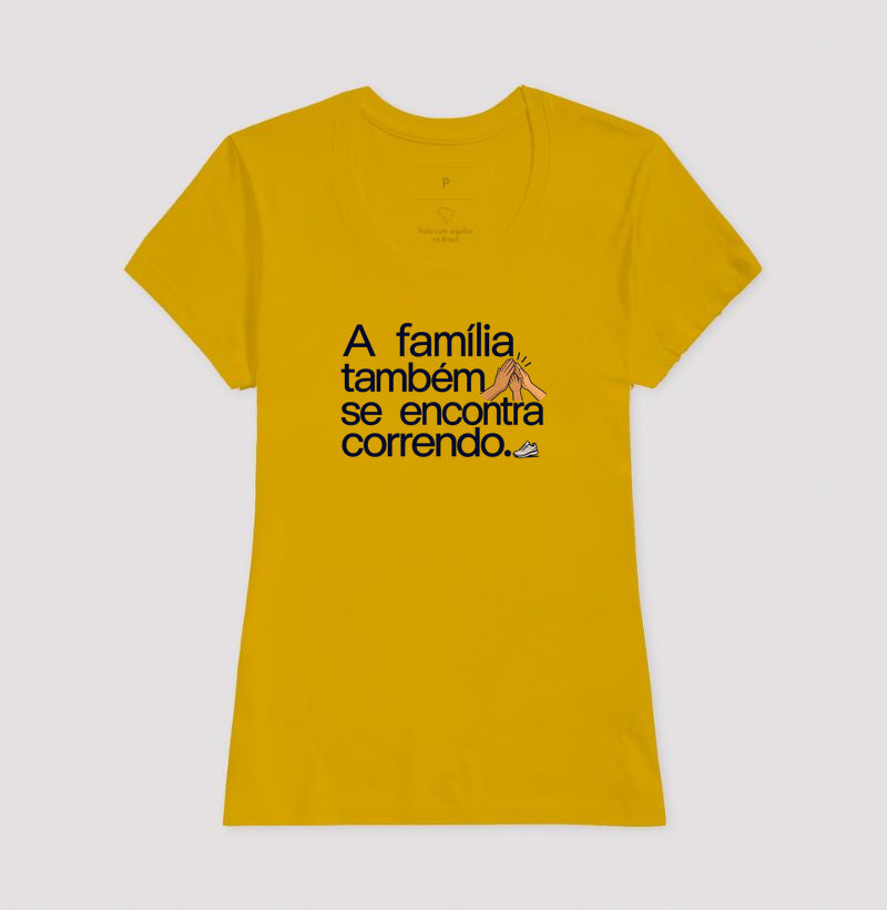 Camiseta Unissex - Família na Calçada