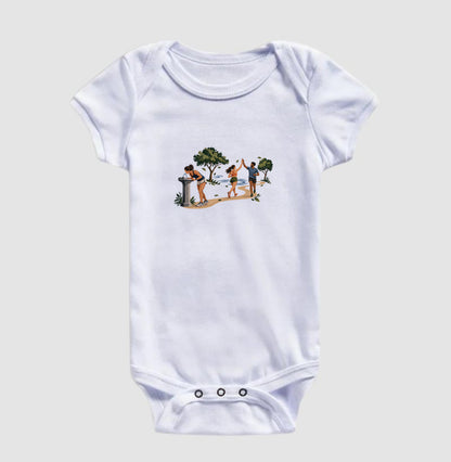 Body Infantil - Primeiro Longão, Branca