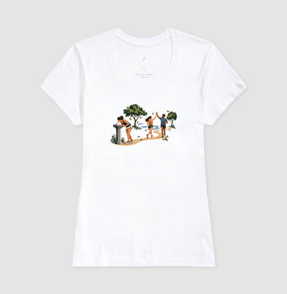 Camiseta Unissex - Primeiro Longão, Feminino, Branca