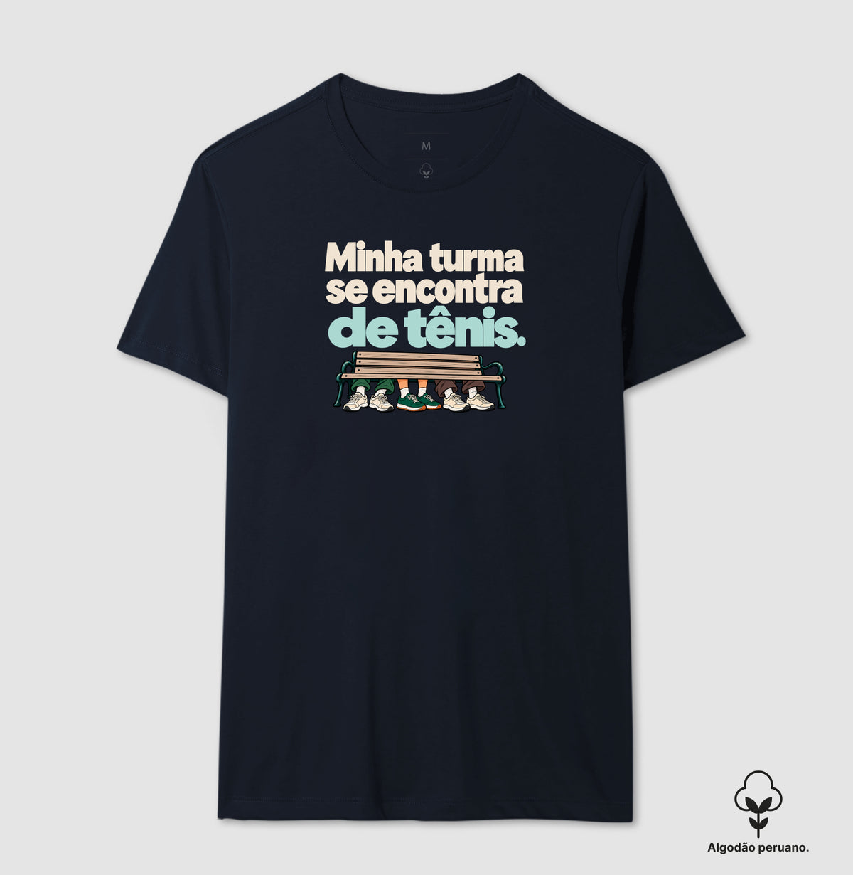 Camiseta Algodão Peruano - Turma de Rua