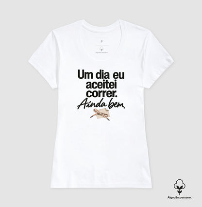 Camiseta Algodão Peruano - Primeiro Convite, Feminino, Branca