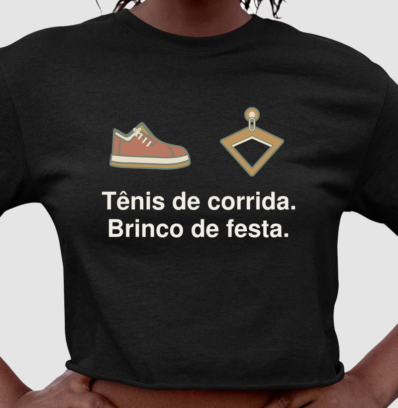 Cropped - Tênis e Festa