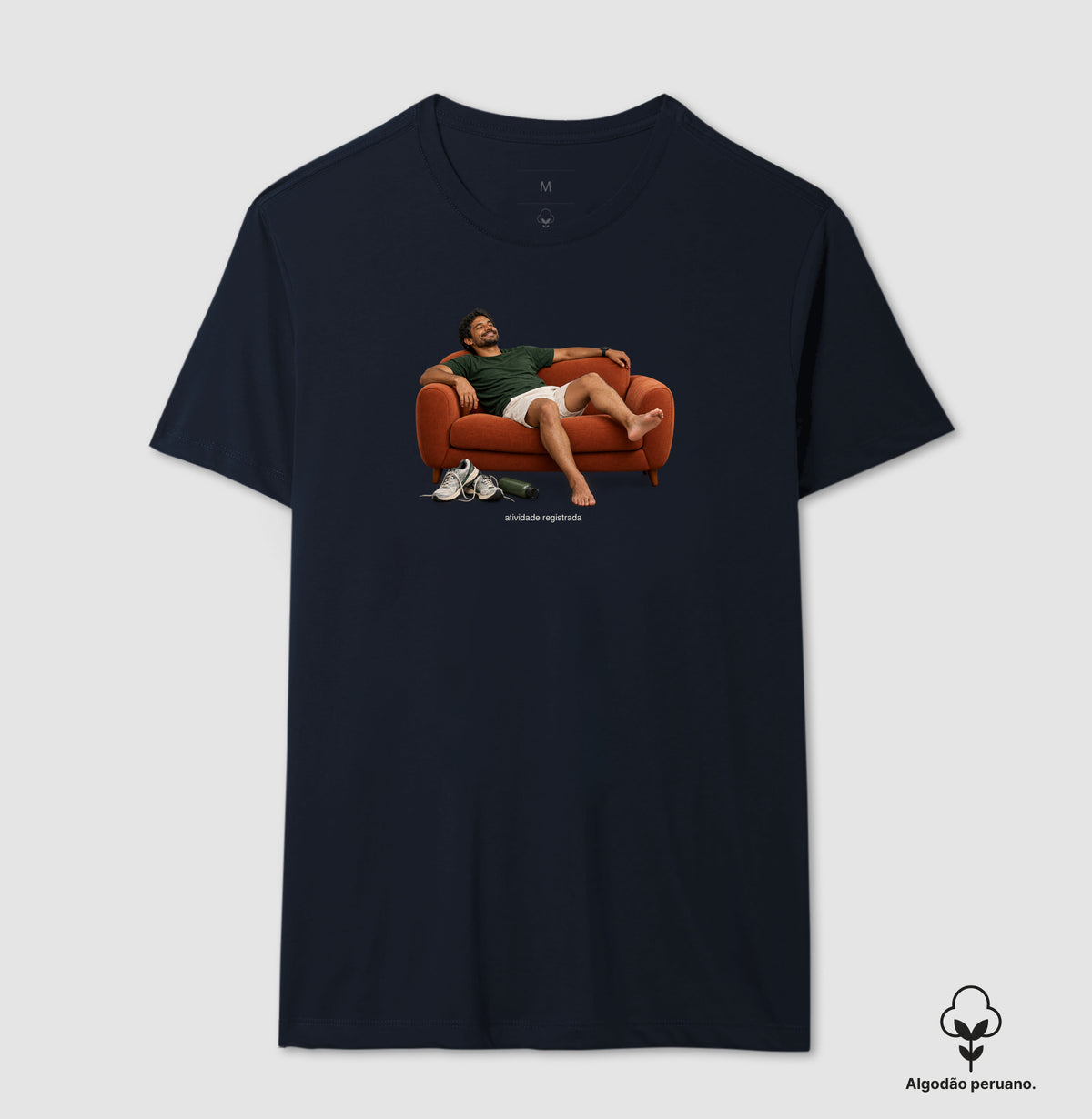 Camiseta Algodão Peruano - Recuperação Ativa