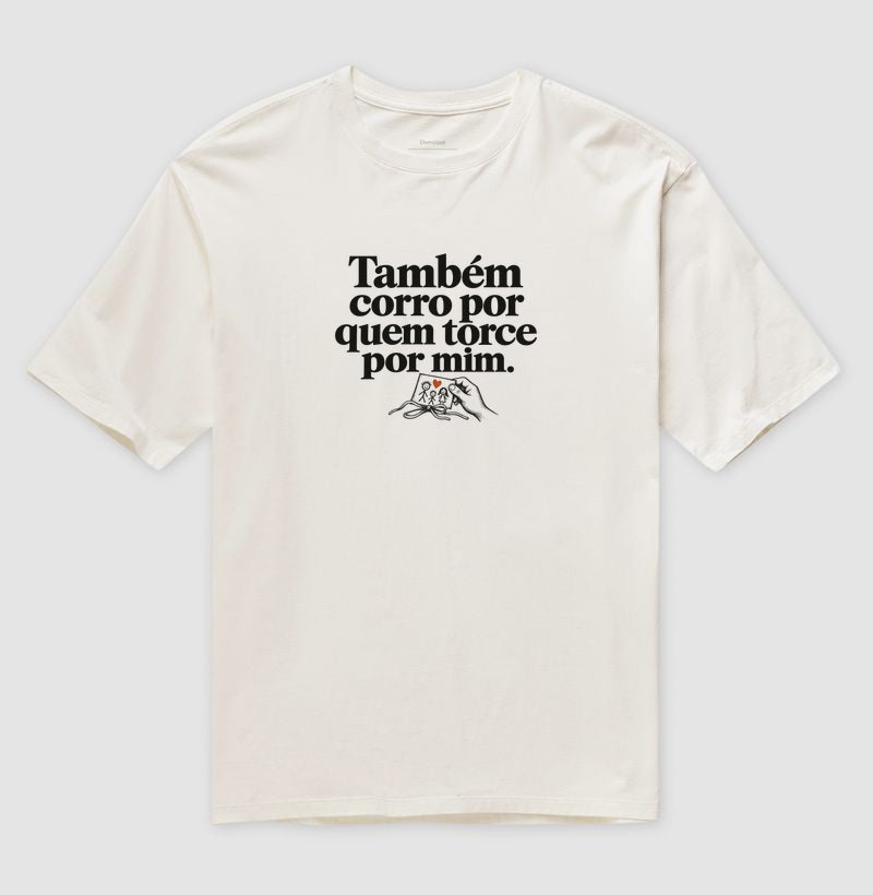 Camiseta Oversized - Torcida que Fica