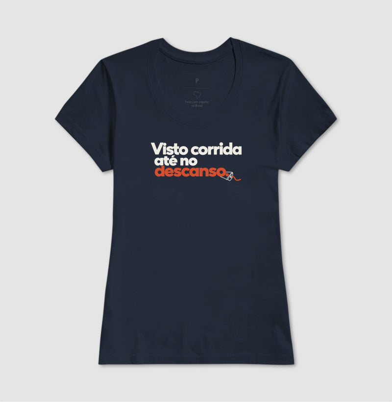 Camiseta Unissex - Corrida no Guarda-Roupa