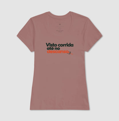 Camiseta Unissex - Corrida no Guarda-Roupa
