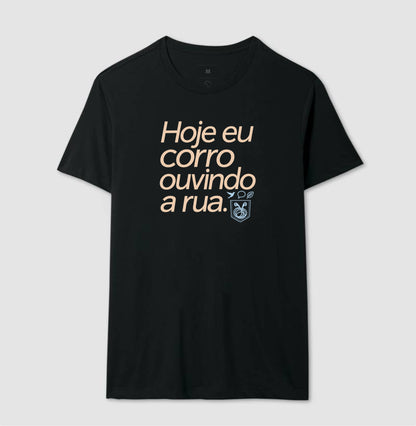 Camiseta Unissex - Música Guardada, Masculino, Preta