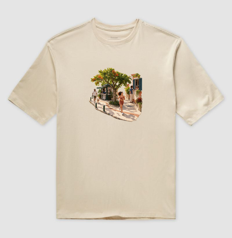 Camiseta Oversized - Calçada Viva