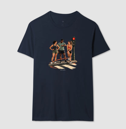Camiseta Unissex - Semáforo Vermelho