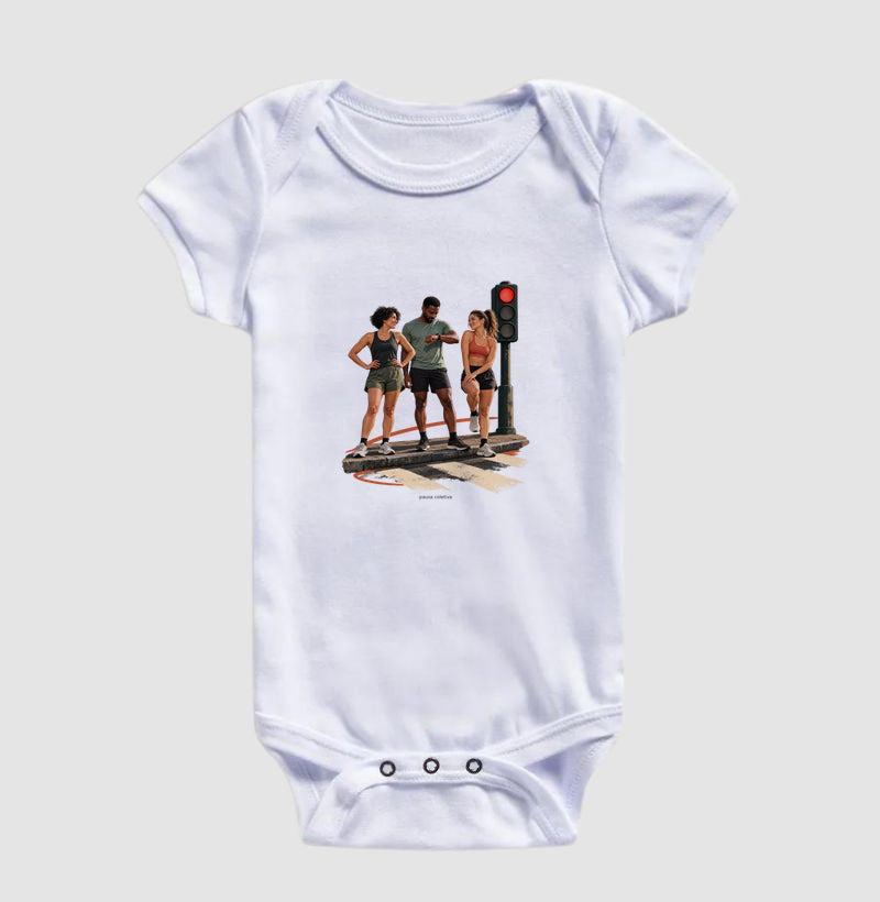 Body Infantil - Semáforo Vermelho