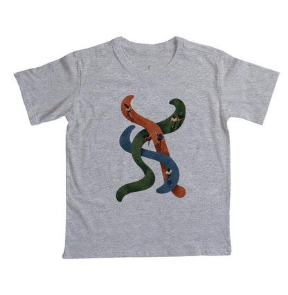 Camiseta Infantil - Rotas que se Cruzam