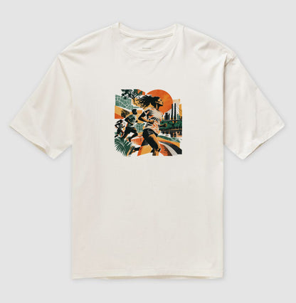 Camiseta Oversized - Primeira luz
