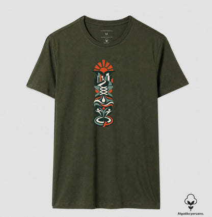 Camiseta Algodão Peruano - Totem do Corre