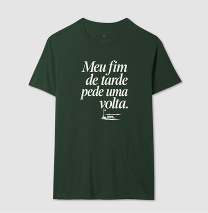 Camiseta Unissex - Noite de Esquina, Masculino, Verde