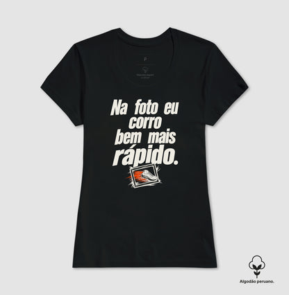 Camiseta Algodão Peruano - Na Hora da Foto