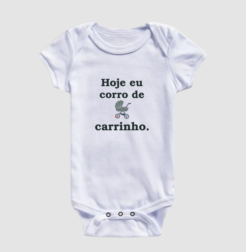 Body Infantil - Volta de Carrinho, Branca