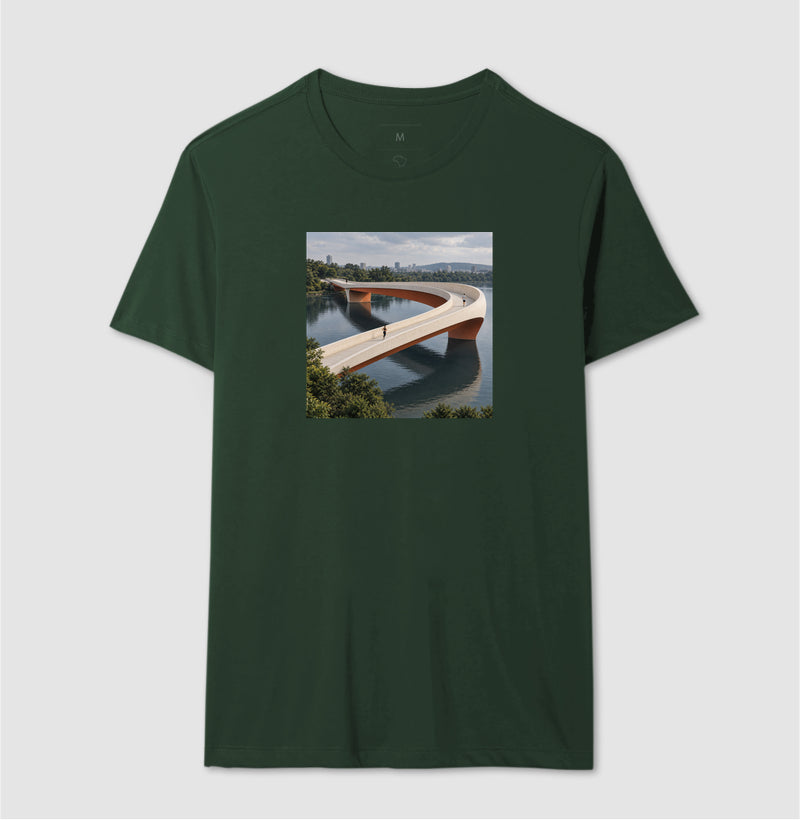 Camiseta Unissex - Pontes e Voltas