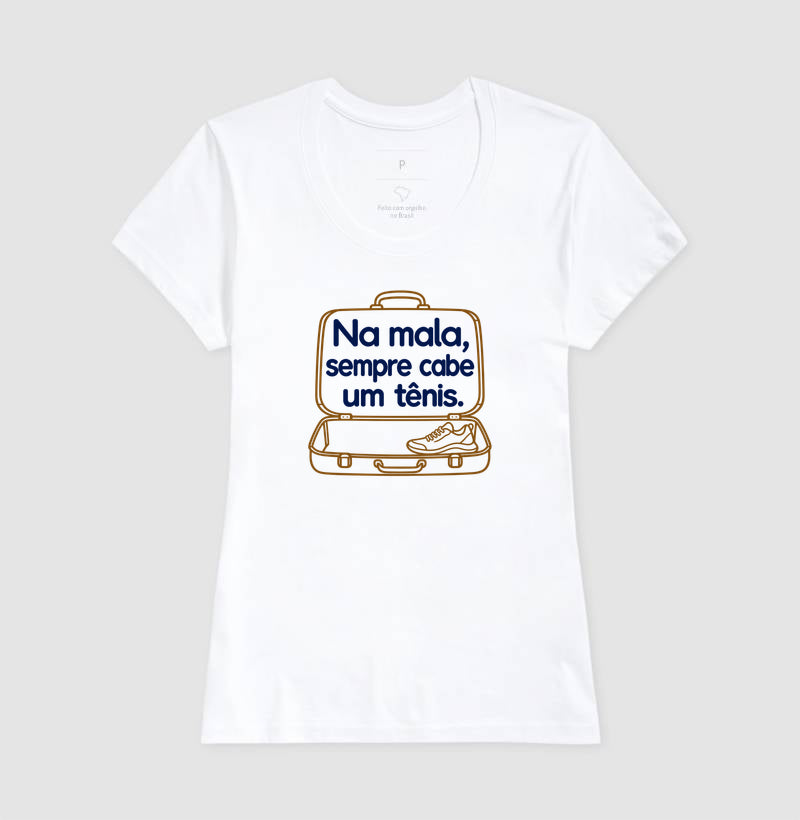 Camiseta Unissex - Correr de Férias