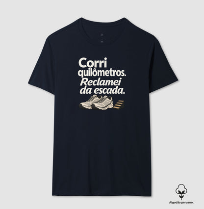 Camiseta Algodão Peruano - Escada Surpresa