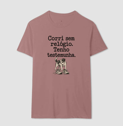 Camiseta Unissex - Relógio em Casa