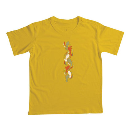 Camiseta infantil - Sistema de passadas
