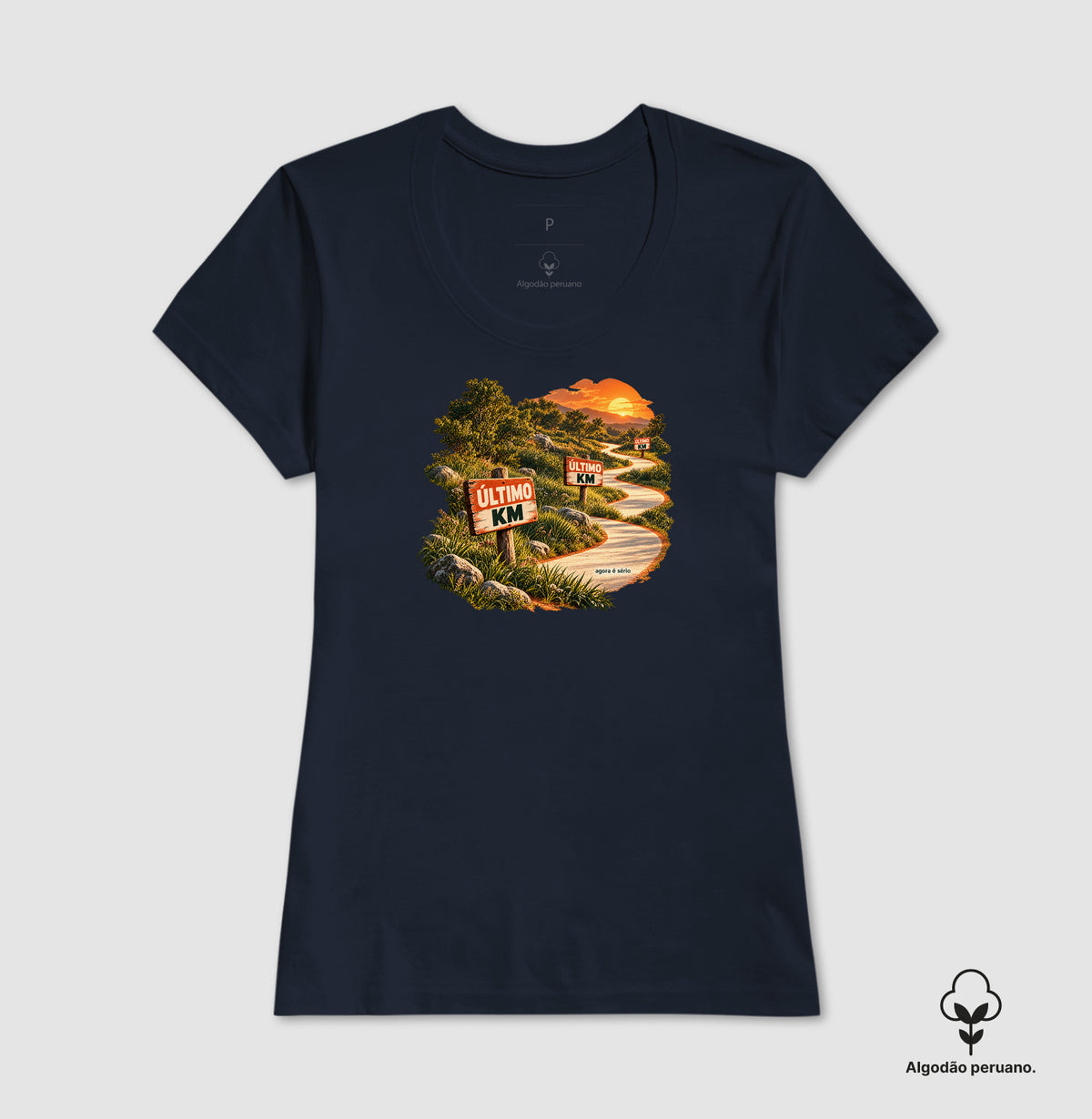 Camiseta Algodão Peruano - Último Quilômetro