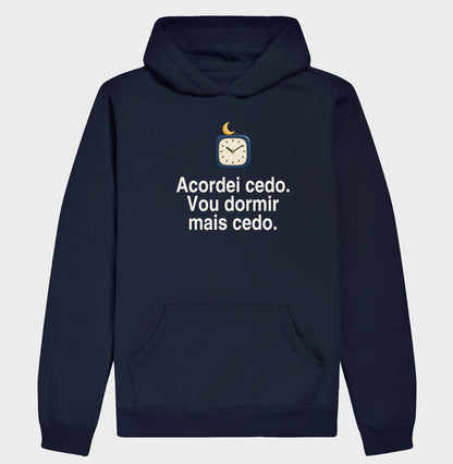 Moletom com Capuz - Sono Adiantado, Marinho