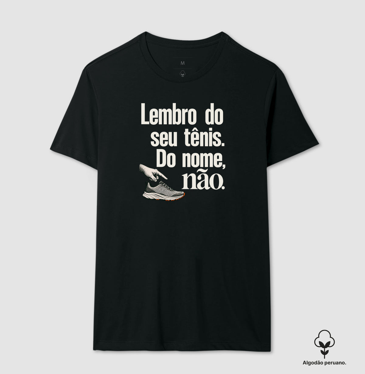 Camiseta Algodão Peruano - Nome Emprestado