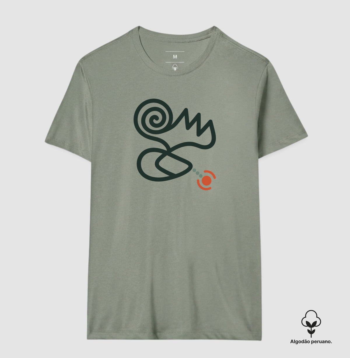 Camiseta Algodão Peruano - GPS em Crise