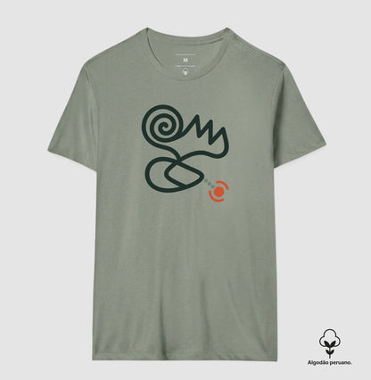 Camiseta Algodão Peruano - GPS em Crise