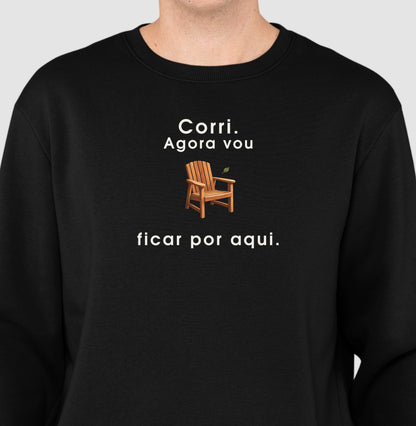 Suéter Moletom - Ficar por Aqui