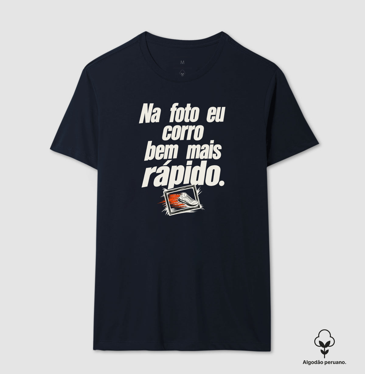 Camiseta Algodão Peruano - Na Hora da Foto