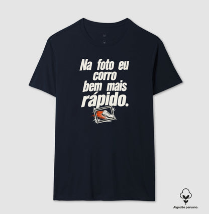 Camiseta Algodão Peruano - Na Hora da Foto