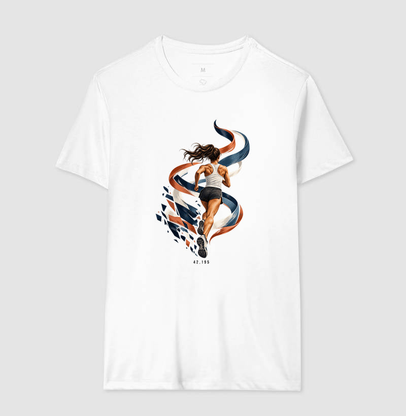 Camiseta Unissex - Dentro da Maratona, Masculino, Branca