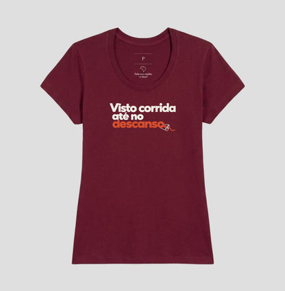 Camiseta Unissex - Corrida no Guarda-Roupa