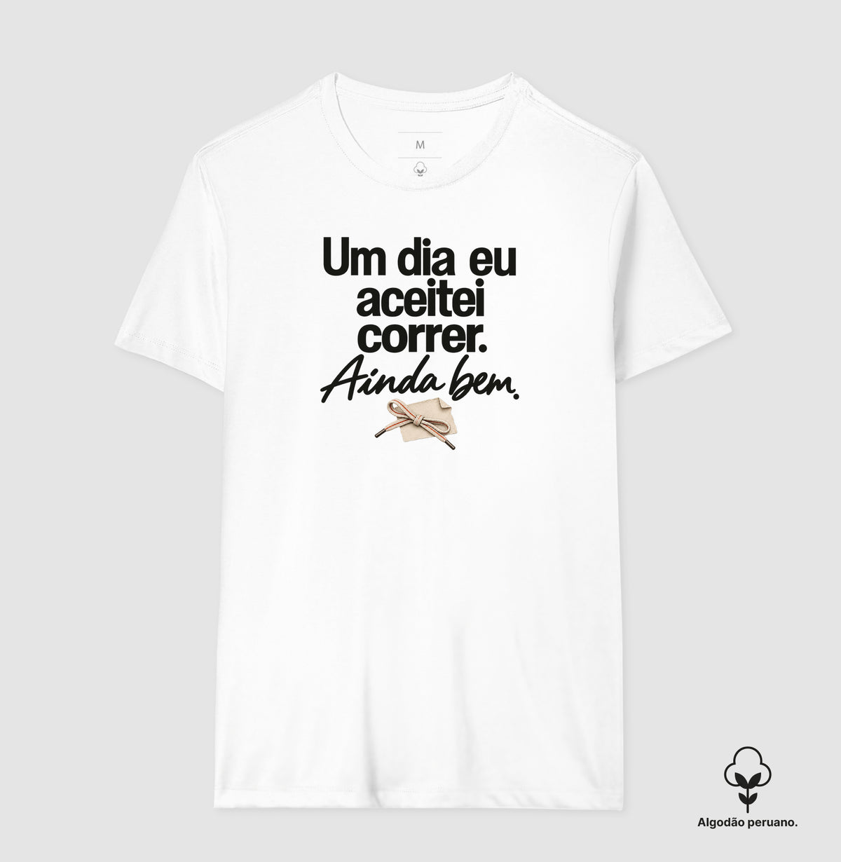Camiseta Algodão Peruano - Primeiro Convite, Masculino, Branca