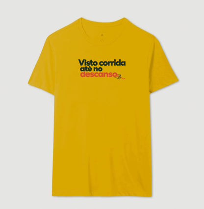 Camiseta Unissex - Corrida no Guarda-Roupa