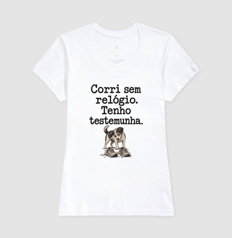 Camiseta Unissex - Relógio em Casa