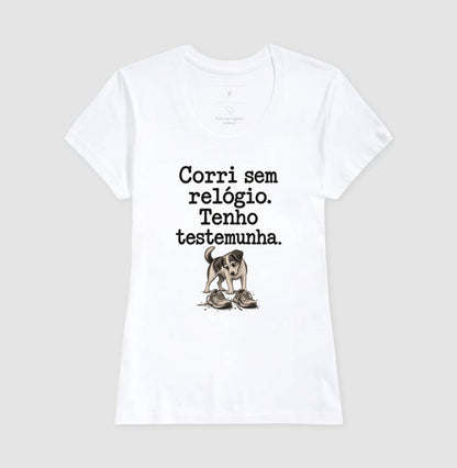 Camiseta Unissex - Relógio em Casa