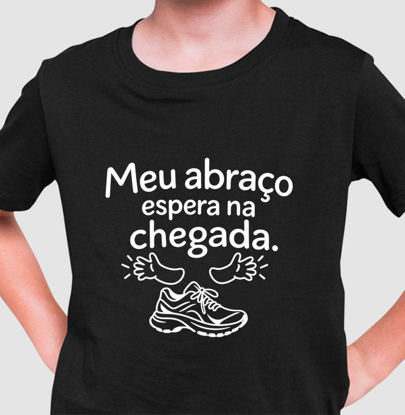 Camiseta Infantil - Abraço na Chegada