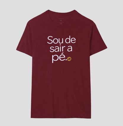 Camiseta Unissex - Gosto de Ir a Pé