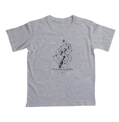 Camiseta infantil - Constelação de passadas