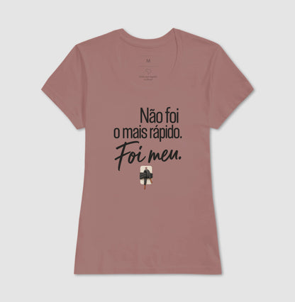 Camiseta Unissex - Orgulho sem Comparação, Feminino, Rosa