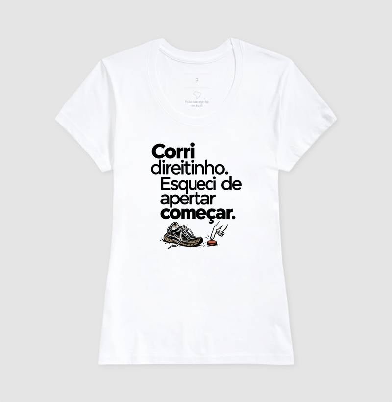Camiseta Unissex - Botão Esquecido