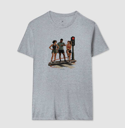 Camiseta Unissex - Semáforo Vermelho